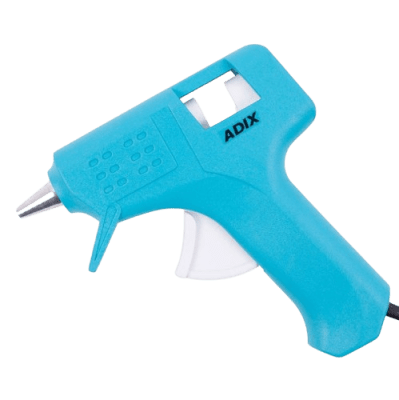 PISTOLA PARA SILICONA COLOR CELESTE