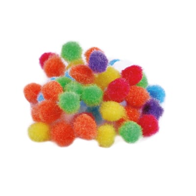 Mini Pompom Surtido 500und