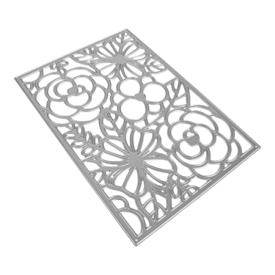 Troquel Corte Flor Metalica