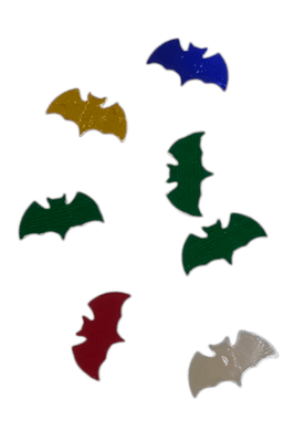 CONFETI Y FORMAS DISEÑO MURCIELAGO 100g