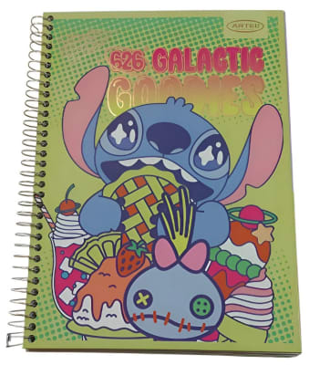 Cuaderno Stitch Artel 150 Hojas 7m Color Here For The Snacks