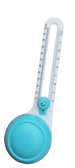 Cortador Circular Con Regulador 32cm Celeste 3