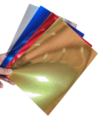 Cartulinas Metálicas A4 210grs 4 Colores 1