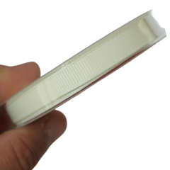 Cinta Genero Falla Blanco Marfil 1cmx13,7mtrs 0