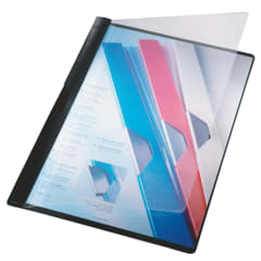 Carpeta plastica Leitz, A4, para 30 hojas, negra 1