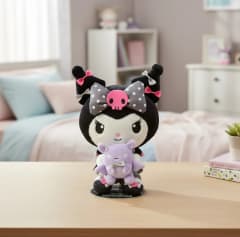 Peluche Kuromi Serie Dainty Doll Black Sanrio Original 22cm 0