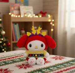 Peluche sanrio my melody edición especial navidad 22cm 2023 0