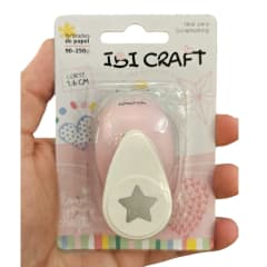 Perforadora Forma Estrella-1.6 Cm Color Rosa 0