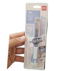 Corta Carton Multiusos 9mm Con Cuerpo Metálico Deli 0