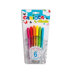 BOLIGRAFO FIORELLA 6 COLORES 2