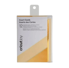 Joy Set 12 tarjetas Crema Oro 1