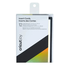 Joy Set Tarjetas Holográficas negras-plateadas 1