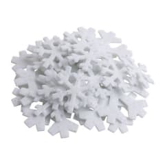 Copos de Nieve Adhesivos de PañoLenci 20und 0
