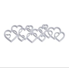 Troquel Corazones 1