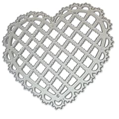TROQUEL METALICO CORAZONES CUADRILLE 0
