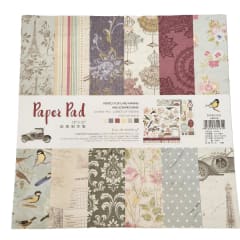 BLOCK DE SCRAPBOOK KIT 30.5X30.5CM 27 HOJAS BIRD 1