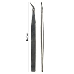 Pinza Metalica Punta Curva 0