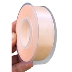 Cinta Genero Raso Satín 2cmx22mtrs Rosa Salmon 1