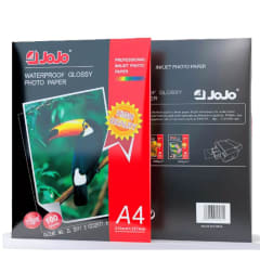 Papel Fotográfico Glossy A4 115gr Pack 100 Hojas Impermeable 1