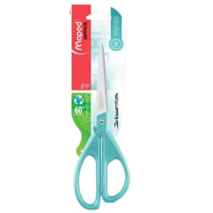 Tijera Oficina 21cm Turquesa 0