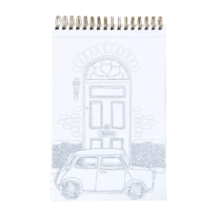 Sketch Book 25 diseños 40 hjs 80gr 0