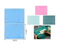 SALVA CORTE TAMAÑO A2 (45X60CM) COLORES PASTELES (AZUL, ROSADO, MENTA) 1