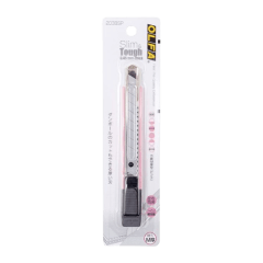 Cuchillo 12,5mm c/Seguro Automatico Pink 0