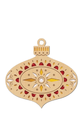 Adorno De Madera Bambalina Adhesiva De Jolee's Boutique 2