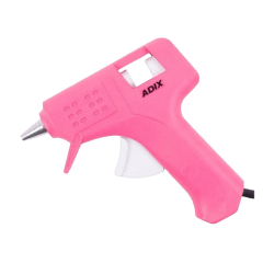 PISTOLA PARA SILICONA COLOR ROSA 0
