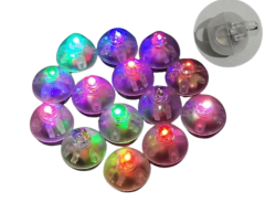 Luces Globos 10und Multicolor parpadeante 0