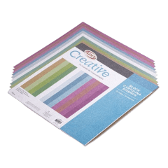 Block Cartulina Glitter 180grs 0