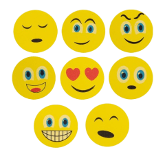 Carita Goma Eva Adhesiva 48u 1