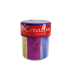 Purpurina Tipo Hilo Dosificador Multiple 70grs 1