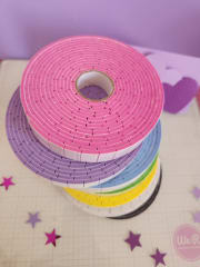 Cinta de Montaje Prepicada Colores  3mm 3,4mtrs 0