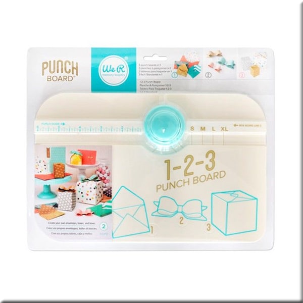 1-2-3 PUNCH BOARD DE WE R MEMORY KEEPERS3