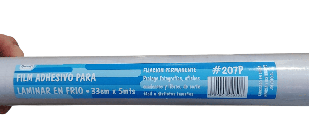 Rollo de 33cm x 5mt para laminar en frío.2