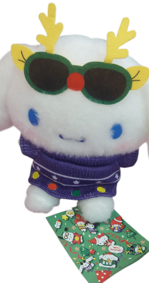 Peluche sanrio cinnamoroll edición especial navidad 22cm 20234