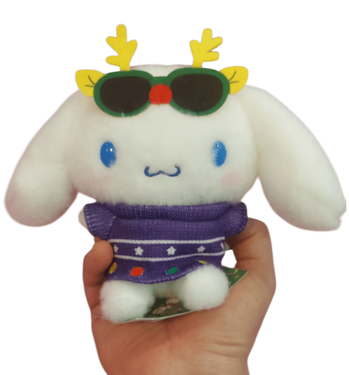 Peluche sanrio cinnamoroll edición especial navidad 22cm 20232