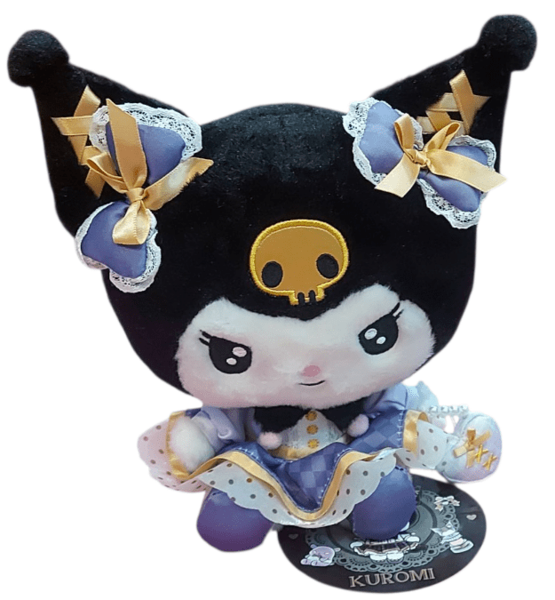 Peluche Kuromi De 24cm Serie Fancy Ribbons Sanrio Original9