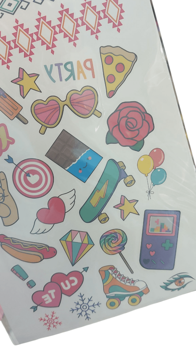 Tatuajes Temporales Infantiles Color Surtidos2