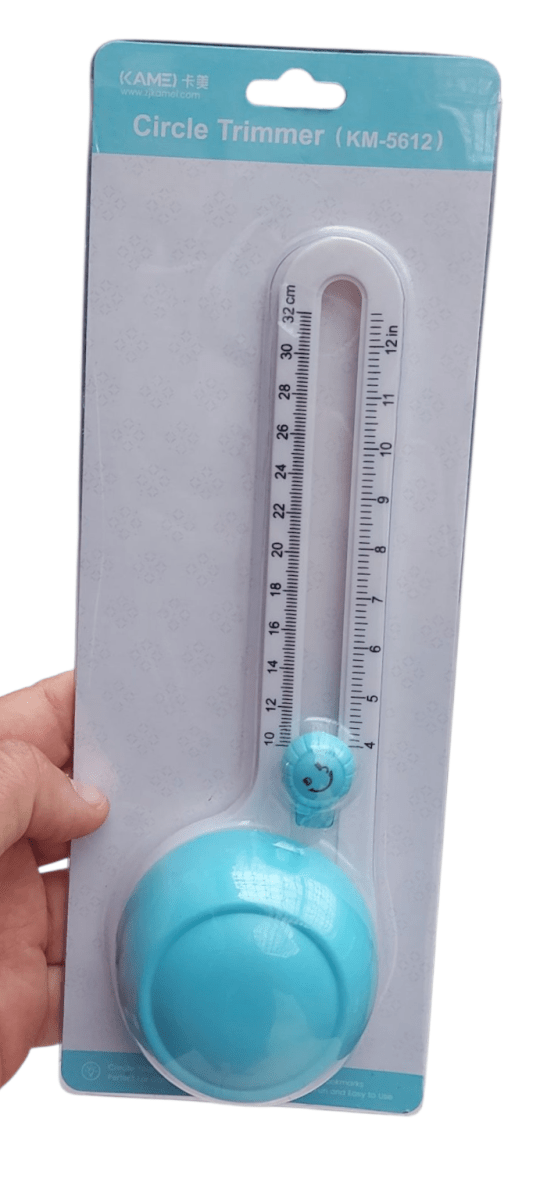 Cortador Circular Con Regulador 32cm Celeste2