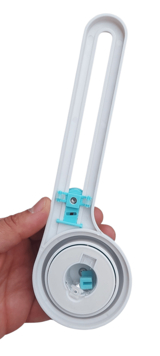 Cortador Circular Con Regulador 32cm Celeste3