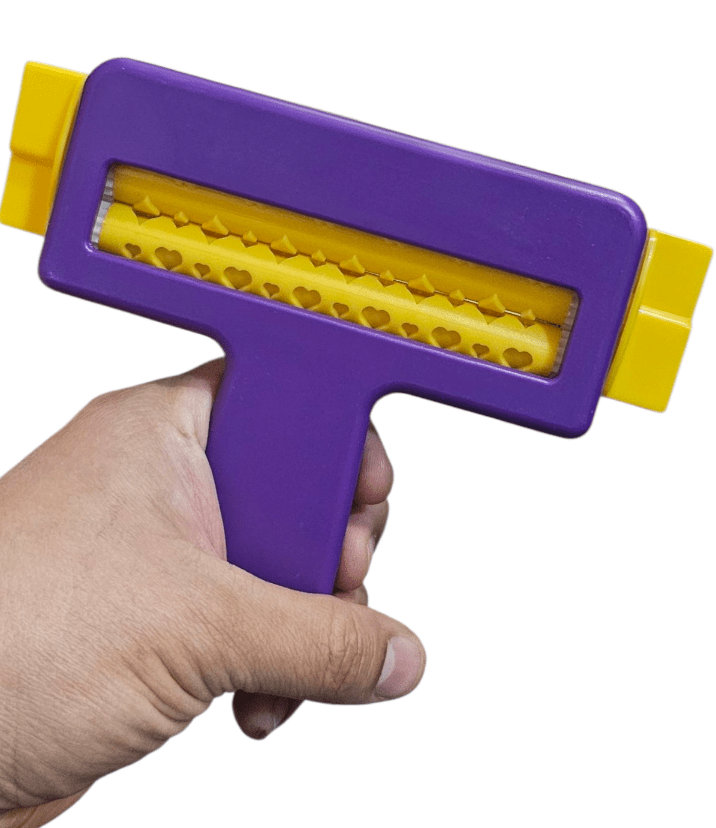 Texturizador Manual Diseño Corazón 11cm de ancho4