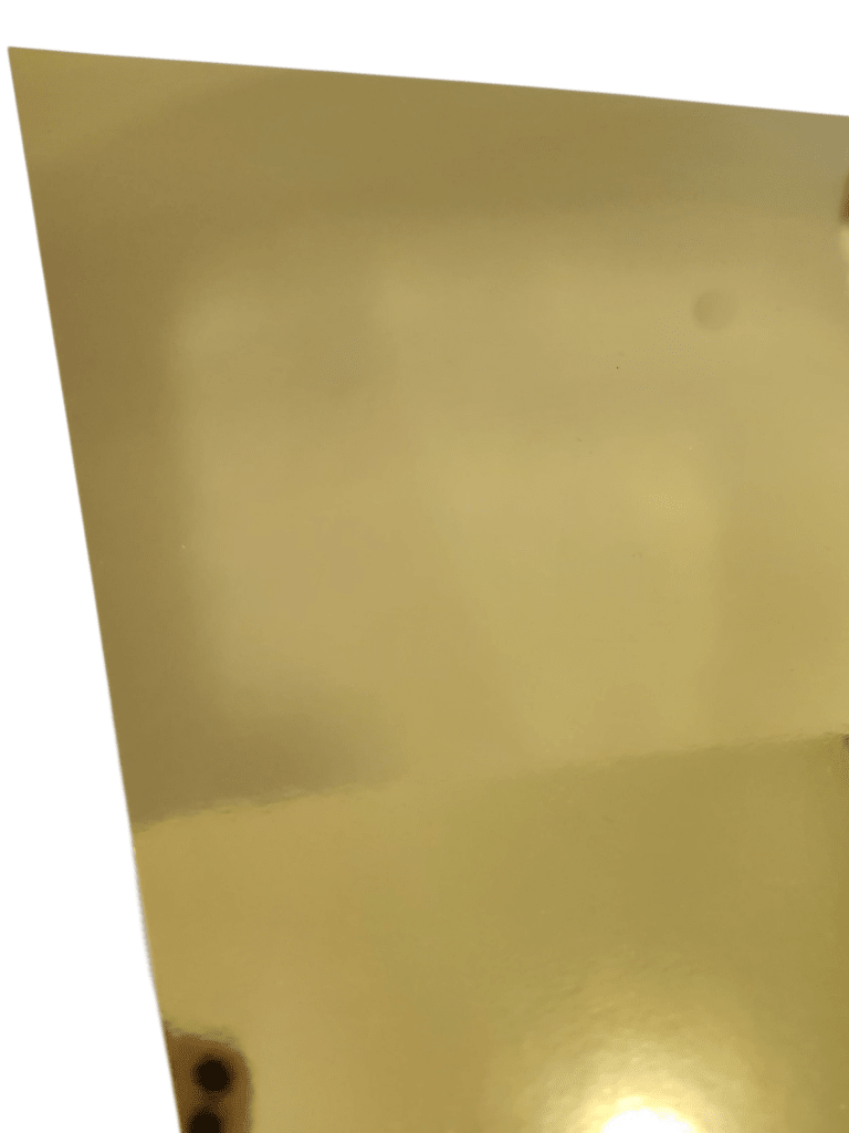 Cartulina Dorada Espejo 320grs 33x33cm MADE IN ITALY5