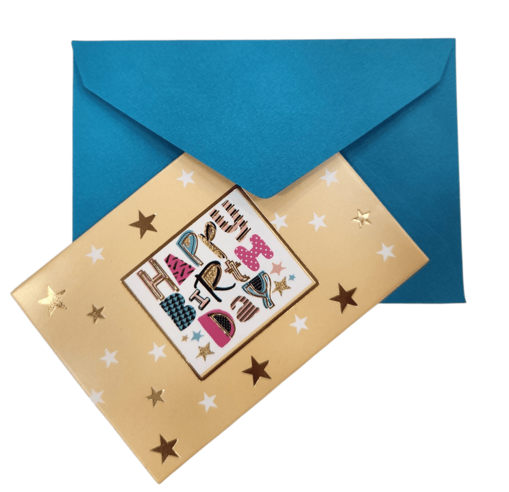 Sobres 7x10.5cm Mas Tarjeta Con Diseño unidad3