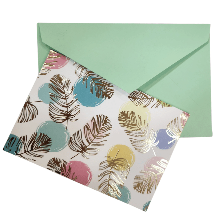 Sobres 7x10.5cm Mas Tarjeta Con Diseño unidad9