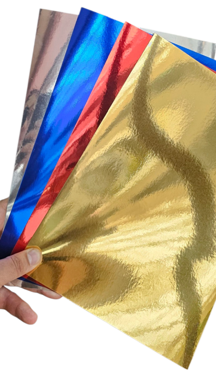 Cartulinas Metálicas A4 210grs 4 Colores1