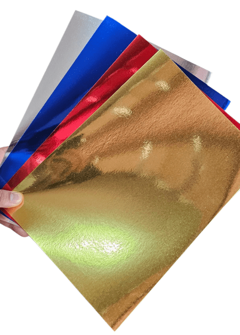 Cartulinas Metálicas A4 210grs 4 Colores4