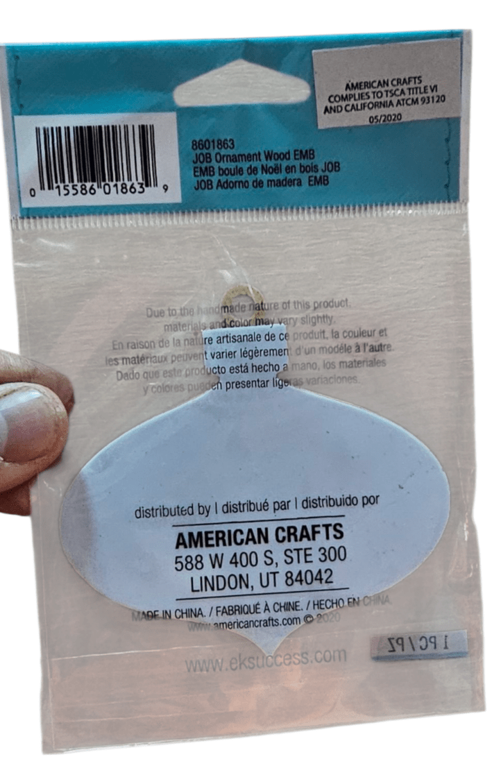 Adorno De Madera Bambalina Adhesiva De Jolee's Boutique5