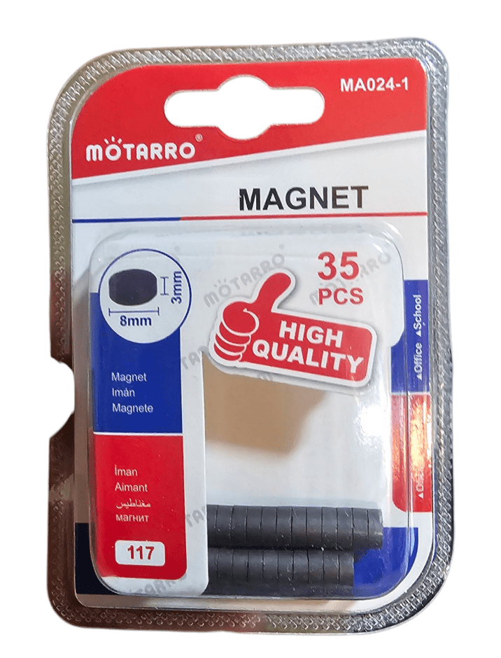 Set 35 Imanes 8mm Redondos Manualidades1